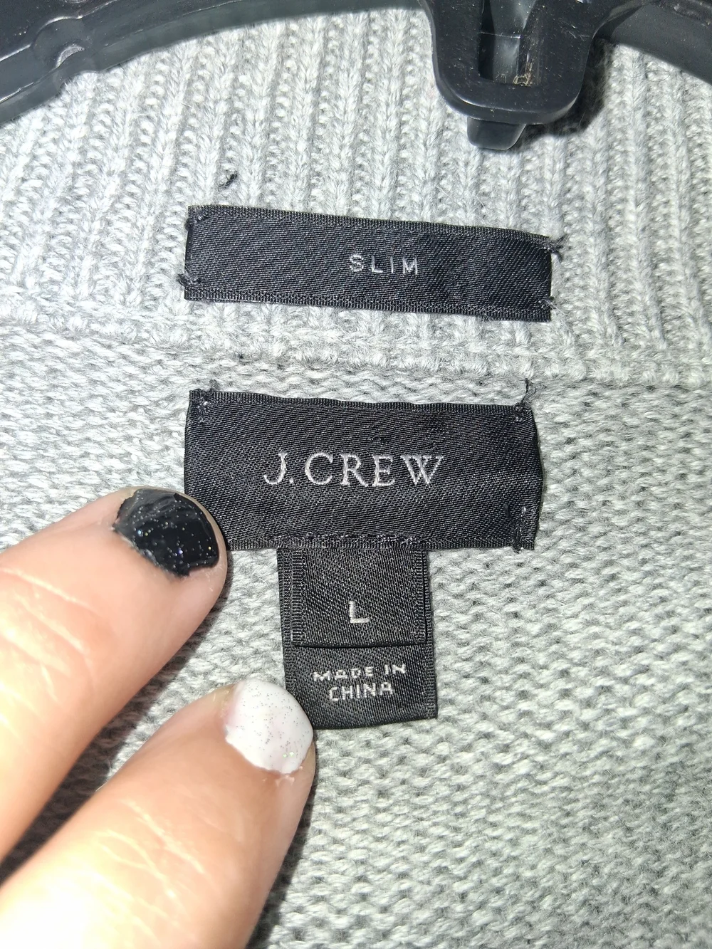 J. Crew light gray